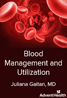 2022 Blood Management and Utilization Banner